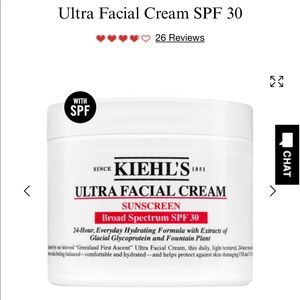 Kiehl’s since 1851 Ultra Facial Cream SPF 30!